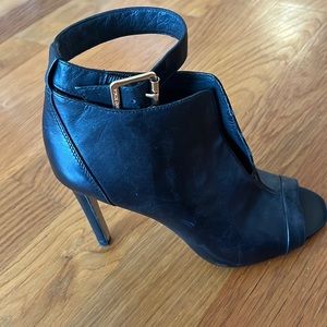 Vince Canute peep toe ankle strap heels